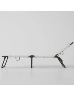 Bain De Soleil AMIGO Aluminium Anthracite Texfil Blanc Beige -Magasin De Jardin Et D'extérieur bain de soleil amigo aluminium anthracite texfil blanc beige 2