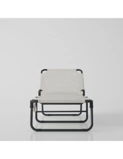 Bain De Soleil AMIGO Aluminium Anthracite Texfil Blanc Beige -Magasin De Jardin Et D'extérieur bain de soleil amigo aluminium anthracite texfil blanc beige 3