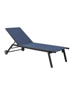 Bain De Soleil Florence En Aluminium - Graphite / Gris -Magasin De Jardin Et D'extérieur bain de soleil florence aluminium et toile tpep proloisirs 4