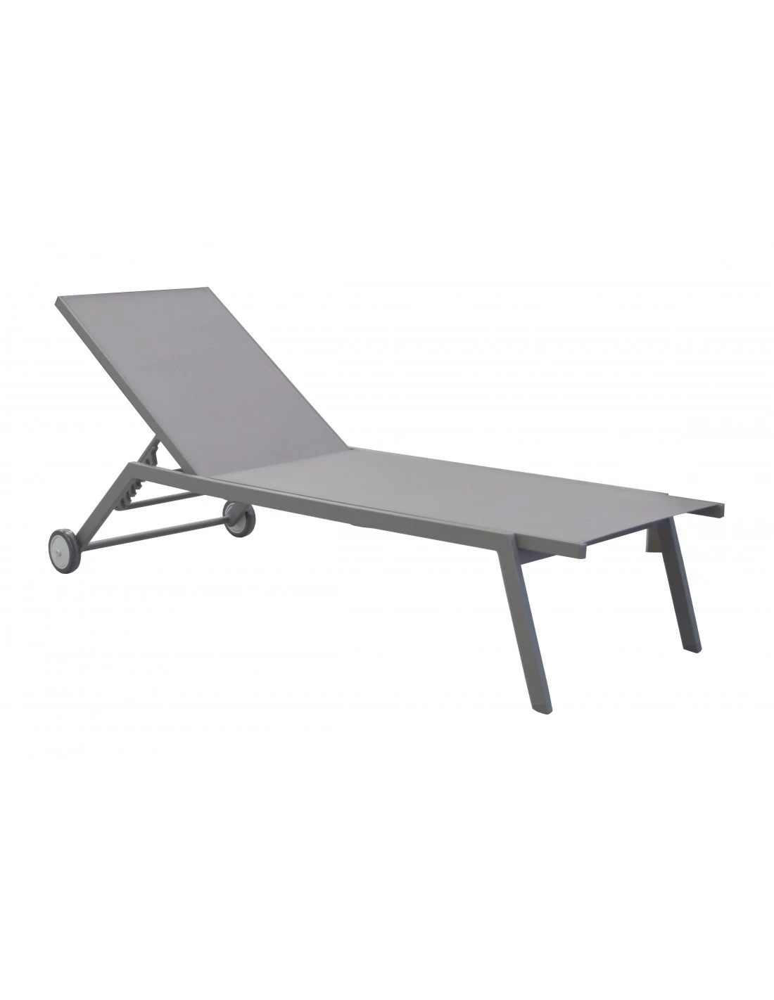 Bain de soleil Florence en Aluminium - Grey / Gris Bain De Soleil Florence En Aluminium - Grey / Gris -Magasin De Jardin Et D'extérieur bain de soleil florence aluminium et toile tpep proloisirs 7