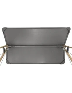 Balancelle De Jardin Soly 3 Places - Acier Effet Bois -Magasin De Jardin Et D'extérieur balancelle de jardin soly 3 places acier effet bois 3