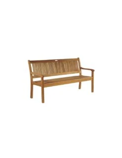 Banc De Jardin Amadeo 3 Places En Eucalyptus