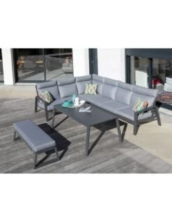Banc Le Marseille 3 Places En Aluminium Grey 2 Banc Le Marseille 3 Places En Aluminium Grey -Magasin De Jardin Et D'extérieur banc le marseille 3 places en aluminium grey 2