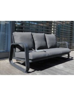 Canapé Antonino 3 Places + Table - Rouge 2 Canapé Antonino 3 Places + Table - Rouge -Magasin De Jardin Et D'extérieur canape antonino 2 places table oceo 9