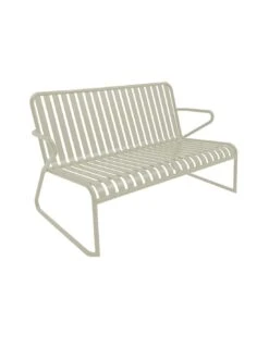Canapé Vero 2 Places En Aluminium Coloris Au Choix - Sauge