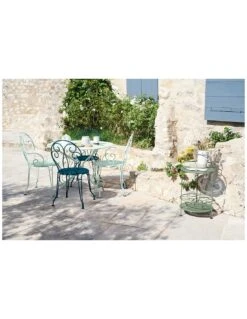 Chaise De Jardin Montmartre - Métal Empilable - Citron Givré -Magasin De Jardin Et D'extérieur chaise de jardin montmartre metal empilable 17