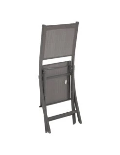 Chaise Pliante Essentia - Aluminium Tonka Assise Wengé 2 Chaise Pliante Essentia - Aluminium Tonka Assise Wengé -Magasin De Jardin Et D'extérieur chaise pliante essentia aluminium tonka assise wenge 2