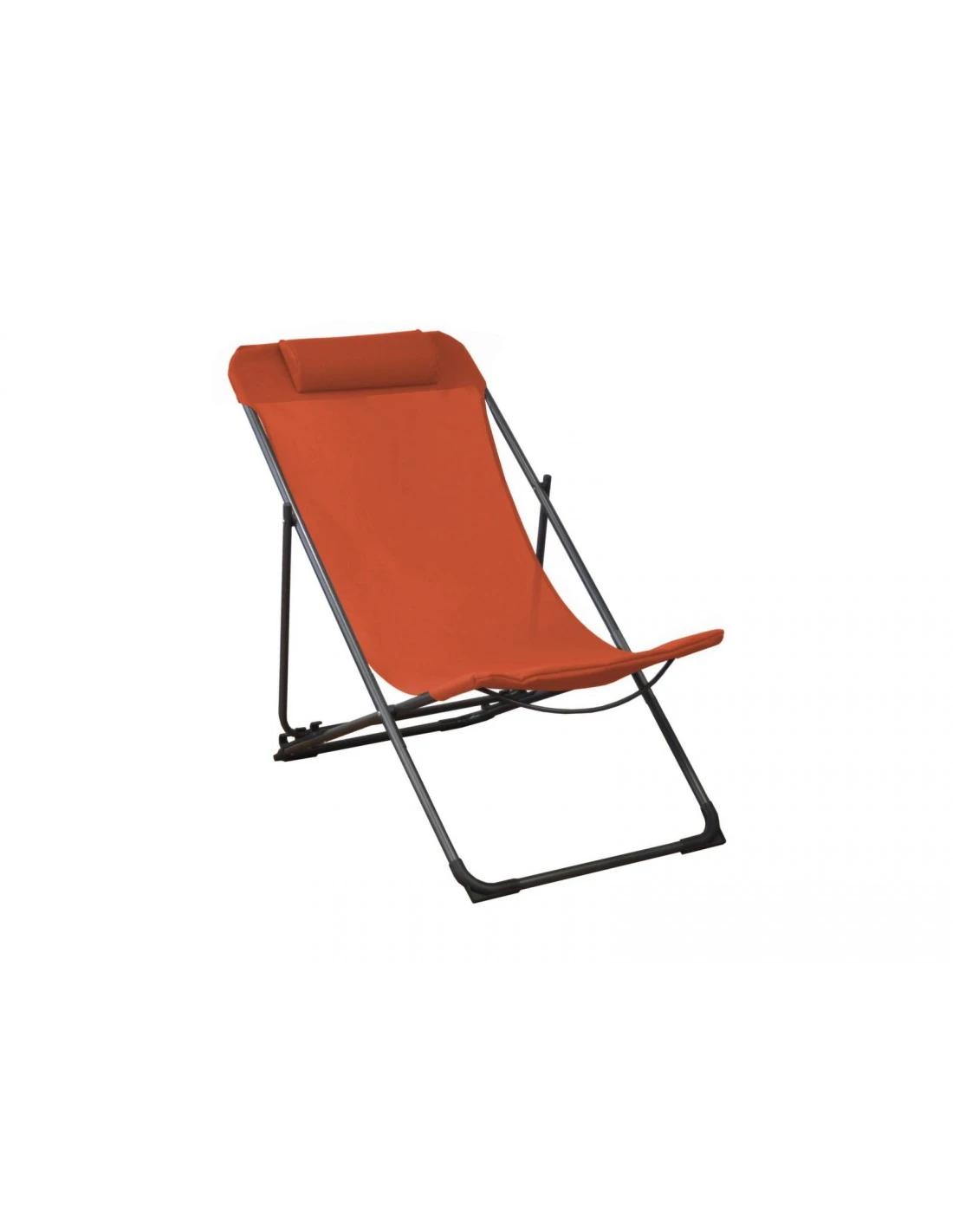 Chilienne Globe - 4 positions - Toile au choix - Graphite / Paprika Chilienne Globe - 4 Positions - Toile Au Choix - Graphite / Paprika -Magasin De Jardin Et D'extérieur chilienne globe 4 positions toile au choix 1