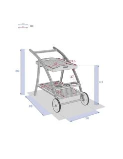Desserte De Jardin TIWI Acacia Avec Plateau Amovible -Magasin De Jardin Et D'extérieur desserte de jardin tiwi acacia avec plateau amovible 3