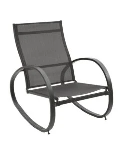 Fauteuil à Bascule Nevada - Graphite -Magasin De Jardin Et D'extérieur fauteuil a bascule nevada graphite 2