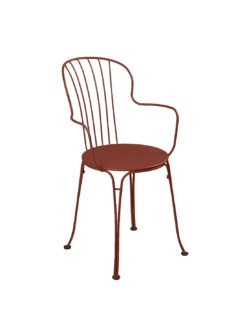 Fauteuil De Jardin Bridge Opéra Design Studio - Ocre Rouge