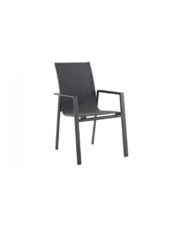 Fauteuil De Jardin CATALA En Aluminium Et Textilène