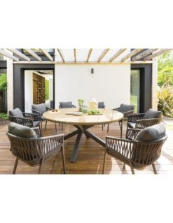 Fauteuil De Jardin Oriengo - Anthracite Et Graphite