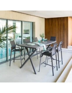 Fauteuil Haut Axiome - Aluminium Et Texaline - Hespéride -Magasin De Jardin Et D'extérieur fauteuil haut axiome aluminium et texaline hesperide 2