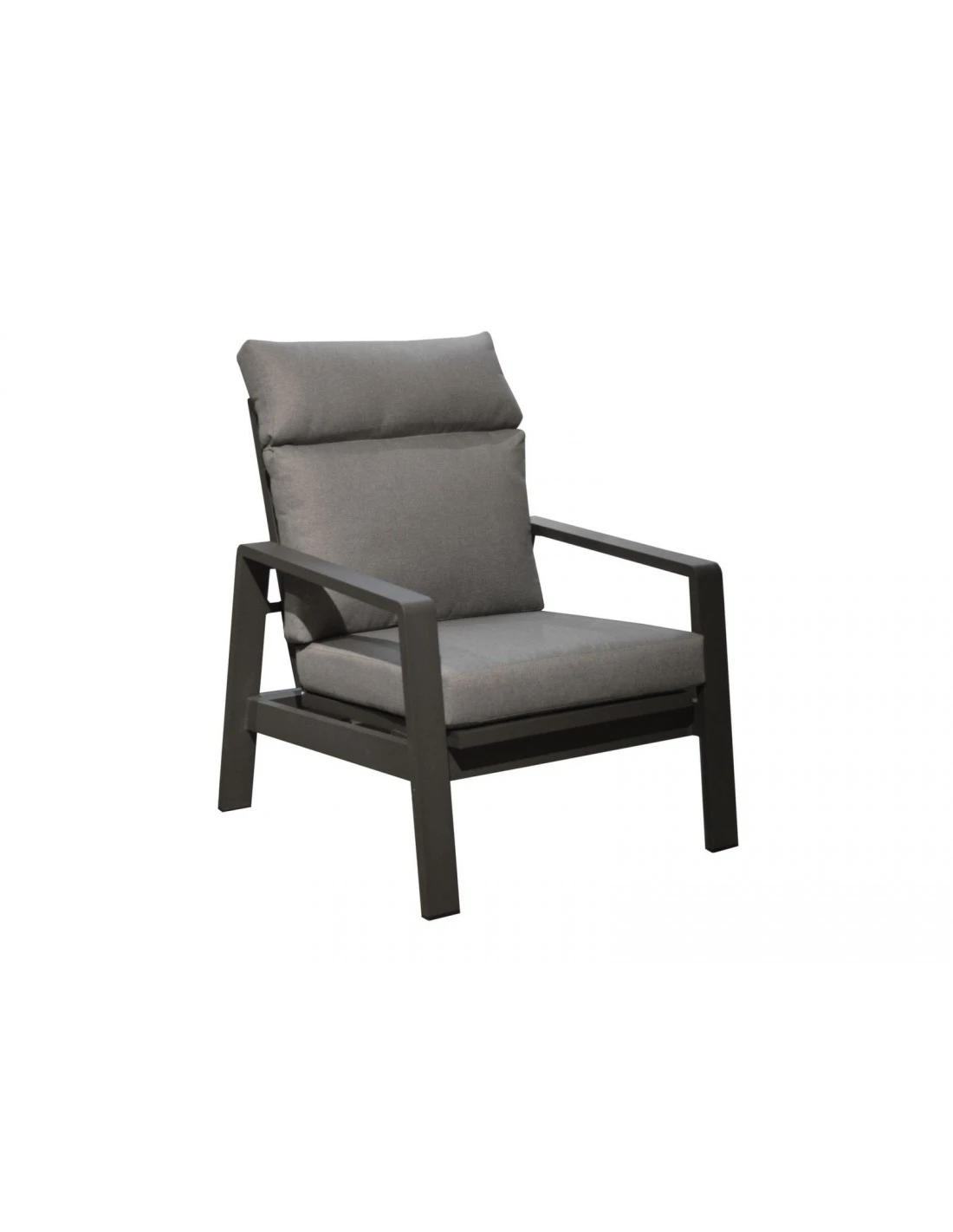 Fauteuil Le Marseille en Aluminium Grey Fauteuil Le Marseille En Aluminium Grey -Magasin De Jardin Et D'extérieur fauteuil le marseille en aluminium grey
