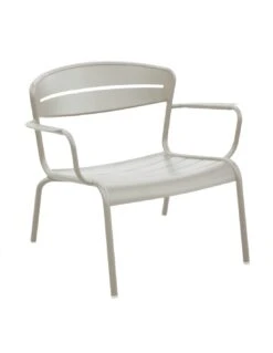 Fauteuil Lounge Haora En Aluminium Coloris Au Choix - Océo - Sauge