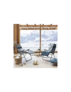 Lafuma Fauteuil Relax Futura BeComfort Dark Grey -Magasin De Jardin Et D'extérieur fauteuil relax futura becomfort dark grey 2