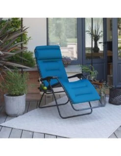 Lafuma Fauteuil Relax RSX Clip Air Comfort Coral Blue -Magasin De Jardin Et D'extérieur fauteuil relax rsx clip air comfort coral blue 3