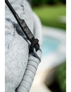 Fauteuil Suspendu Œuf OVO - Acier Et Résine Tressée -Magasin De Jardin Et D'extérieur fauteuil suspendu oeuf ovo acier et resine tressee 1