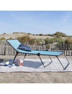 Lafuma Lit De Soleil Siesta L - Toile Batyline Et Structure Acier époxy -Magasin De Jardin Et D'extérieur lit de soleil siesta l toile batyline et structure acier epoxy 2