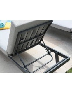 Lounge/Lit Modulo En Aluminium Graphite -Magasin De Jardin Et D'extérieur lit lounge modulo en aluminium graphite proloisirs 12