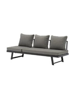 Lounge/Lit Modulo En Aluminium Graphite