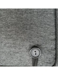 Pouf De Salon Mooréa - L.105 X P.60 X H.30 Cm - Aluminium Et Résine Tressée - Terre D'ombre -Magasin De Jardin Et D'extérieur pouf de salon moorea l105 x p60 x h30 cm aluminium et resine tressee terre d ombre 3