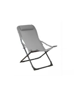 Relax De Jardin Pliant Easy - Graphite / Perle