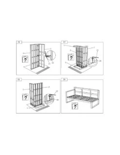 Salon D'angle De Jardin Mojito - Aluminium Graphite -Magasin De Jardin Et D'extérieur salon d angle de jardin mojito aluminium graphite ou miel 3