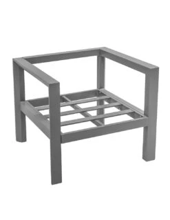 Salon De Jardin 5 Places Evasion - Aluminium Et Coussins Polyester - Graphite -Magasin De Jardin Et D'extérieur salon de jardin 5 places evasion aluminium et coussins polyester 4