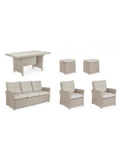 Salon De Jardin Ariel - 7 Places - Résine Synthétique Naturel 3 Salon De Jardin Ariel - 7 Places - Résine Synthétique Naturel -Magasin De Jardin Et D'extérieur salon de jardin ariel 7 places resine synthetique naturel 3