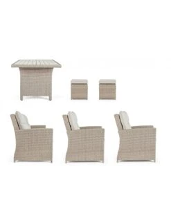 Salon De Jardin Ariel - 7 Places - Résine Synthétique Naturel 5 Salon De Jardin Ariel - 7 Places - Résine Synthétique Naturel -Magasin De Jardin Et D'extérieur salon de jardin ariel 7 places resine synthetique naturel 5