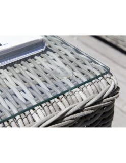 Salon De Jardin Denver - Aluminium Et Résine Tressée -Magasin De Jardin Et D'extérieur salon de jardin denver aluminium et resine tressee 3