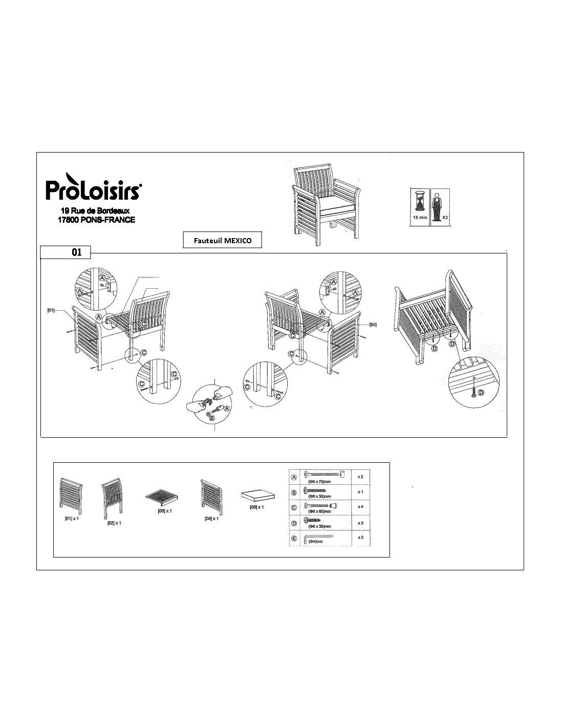 Salon de Jardin Mexico en Eucalyptus FSC Salon De Jardin Mexico En Eucalyptus FSC -Magasin De Jardin Et D'extérieur salon de jardin mexico eucalyptus fsc 2