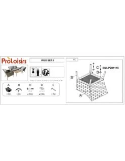 Salon De Jardin Set Vigo II En Résine Half -Magasin De Jardin Et D'extérieur salon de jardin set vigo ii places en resine half 2