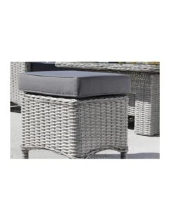 Salon De Jardin D'angle Toulon - Aluminium Et Résine Tressée - Gris 3 Salon De Jardin D'angle Toulon - Aluminium Et Résine Tressée - Gris -Magasin De Jardin Et D'extérieur salon de jardin toulon aluminium et resine tressee 3