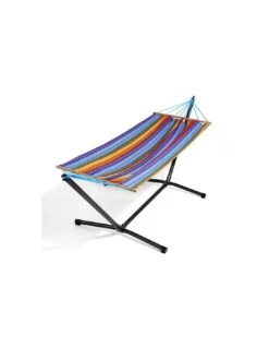Set Hamac Metalik - Hamac Avec Support - Jobek - Multicolore