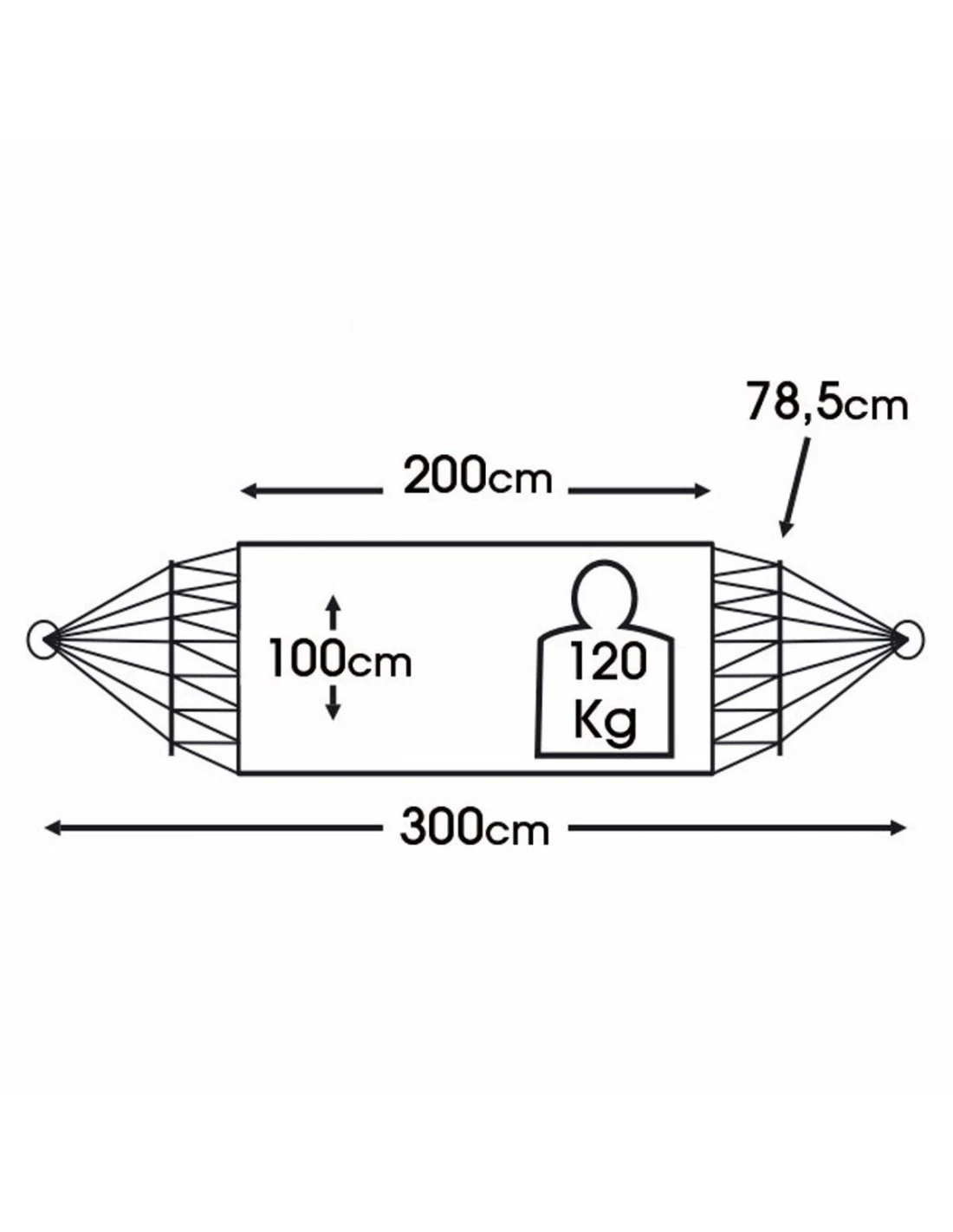 Set Hamac Metalik - Hamac avec support - jobek - Turquoise anthracite XL 140X300 Set Hamac Metalik - Hamac Avec Support - Jobek - Turquoise Anthracite XL 140X300 -Magasin De Jardin Et D'extérieur set hamac metalik hamac avec support toile au choix jobek 4