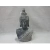 Statue Tête De Bouddha H.48.5 Cm