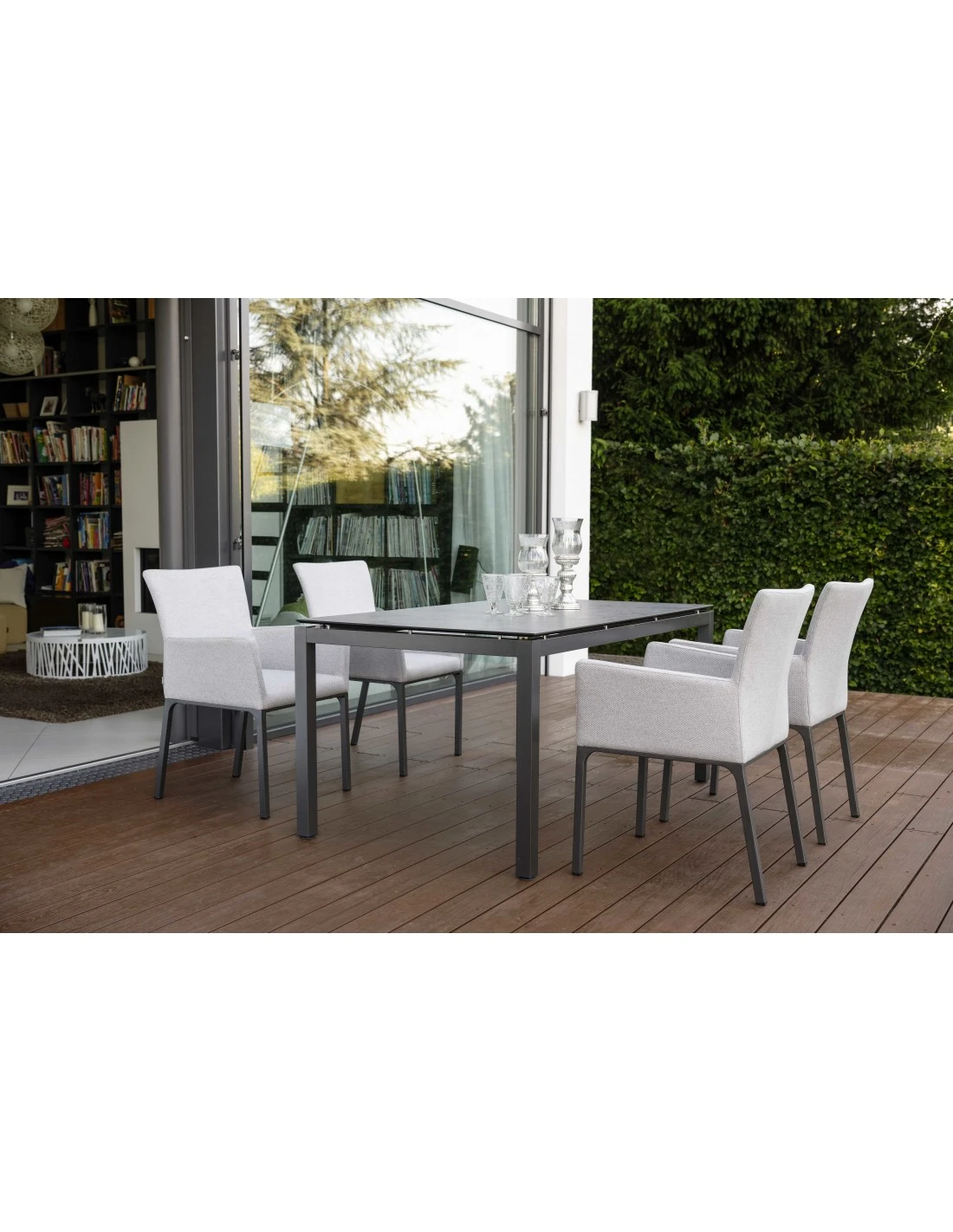 Structure de table 160 x 90 cm Aluminium Anthracite Structure De Table 160 X 90 Cm Aluminium Anthracite -Magasin De Jardin Et D'extérieur structure de table 160 x 90 cm aluminium anthracite stern 1