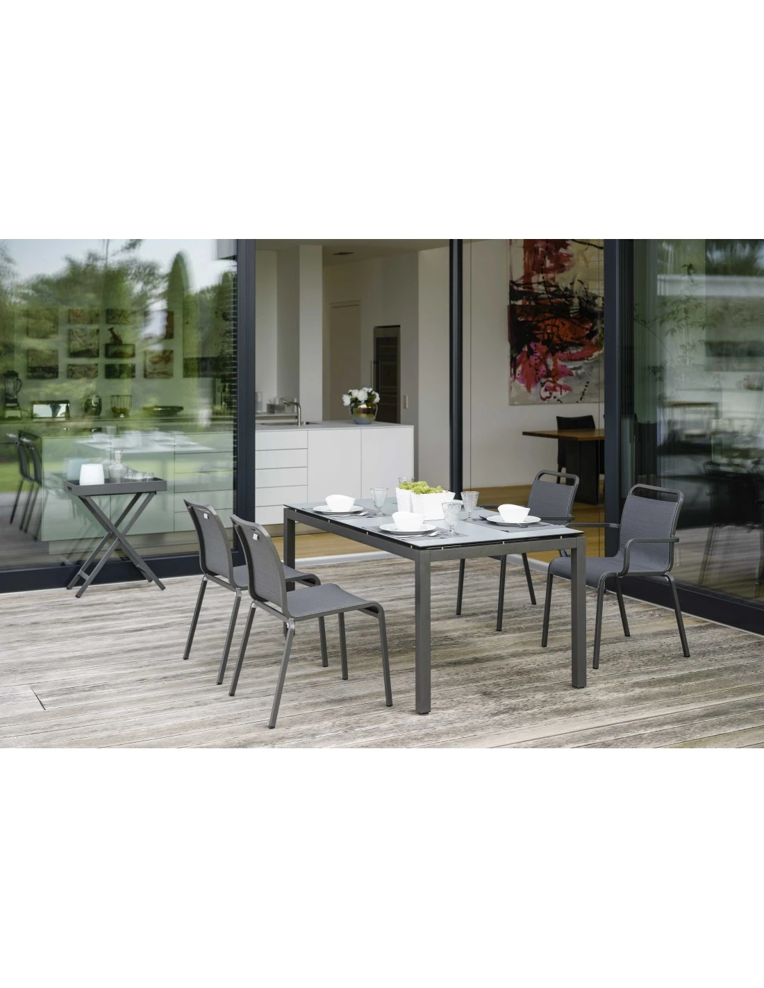 Structure de table 160 x 90 cm Aluminium Anthracite Structure De Table 160 X 90 Cm Aluminium Anthracite -Magasin De Jardin Et D'extérieur structure de table 160 x 90 cm aluminium anthracite stern 5