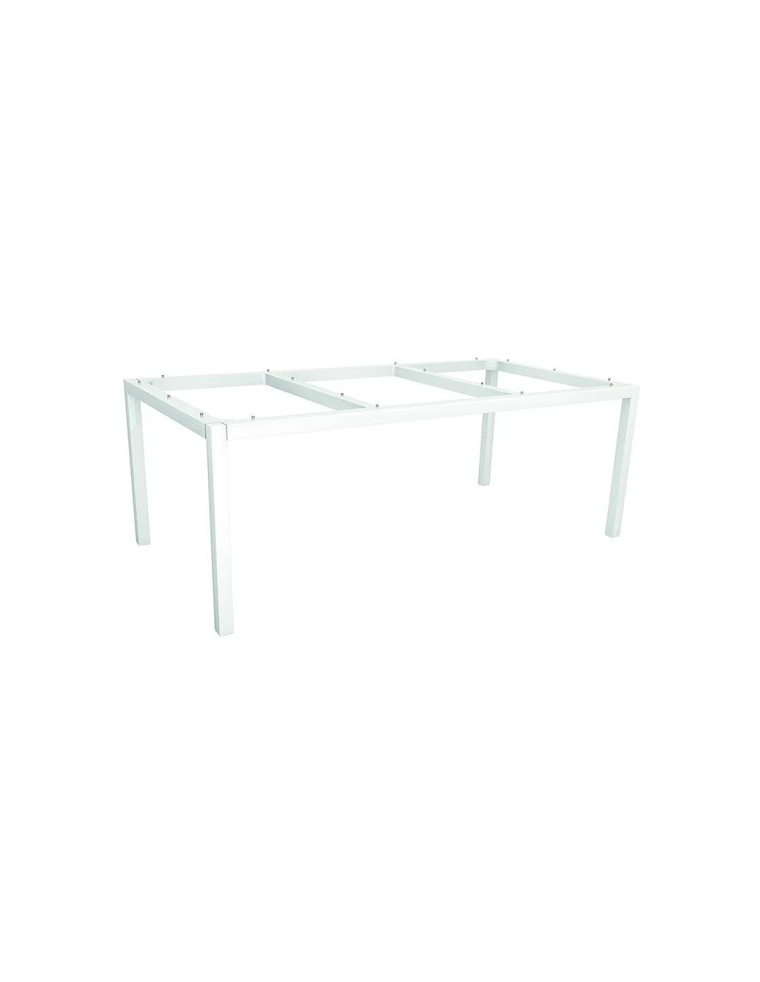 Structure de table 200 x 100 cm Aluminium blanc - Stern Structure De Table 200 X 100 Cm Aluminium Blanc - Stern -Magasin De Jardin Et D'extérieur structure de table 200 x 100 cm aluminium blanc stern