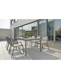 Structure De Table 200 X 100 Cm Graphite - Stern -Magasin De Jardin Et D'extérieur structure de table 200 x 100 cm graphite stern 4