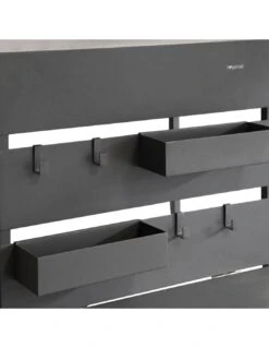 Table Balcon Fira - Plateau Rabattable - L.60 X P.36/106 X H.120 Cm -Magasin De Jardin Et D'extérieur table balcon fira plateau rabattable l60 x p36106 x h120 cm 3