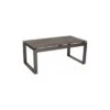 Table Basse ALLROUND Aluminium Anthracite - Ciment
