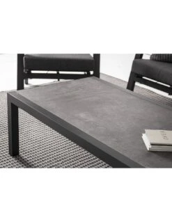 Table Basse Kledi Anthracite 120 X 70cm 6 Table Basse Kledi Anthracite 120 X 70cm -Magasin De Jardin Et D'extérieur table basse kledi anthracite 1 6