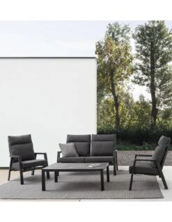 Table Basse Kledi Anthracite 120 X 70cm 7 Table Basse Kledi Anthracite 120 X 70cm -Magasin De Jardin Et D'extérieur table basse kledi anthracite 1 7