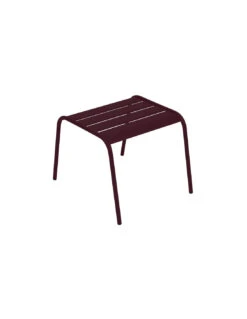 Repose-pieds Monceau Métal Empilable - Cerise Noire