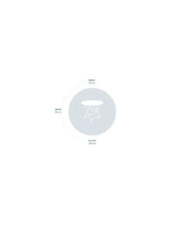 Table De Jardin Bistro D.96 Cm - Métal Pliante Ronde - Vert Opaline -Magasin De Jardin Et D'extérieur table de jardin bistro d96 cm metal pliante ronde 1