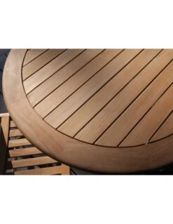 Table De Jardin En Bois Lola En Teck 200/240 Cm -Magasin De Jardin Et D'extérieur table de jardin en bois lola en teck proloisirs 4